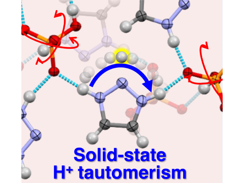 Proton Tautomerism for Anhydrous Superprotonic Conduction in 1,2,3-Triazolium Dihydrogen Phosphate Crystal